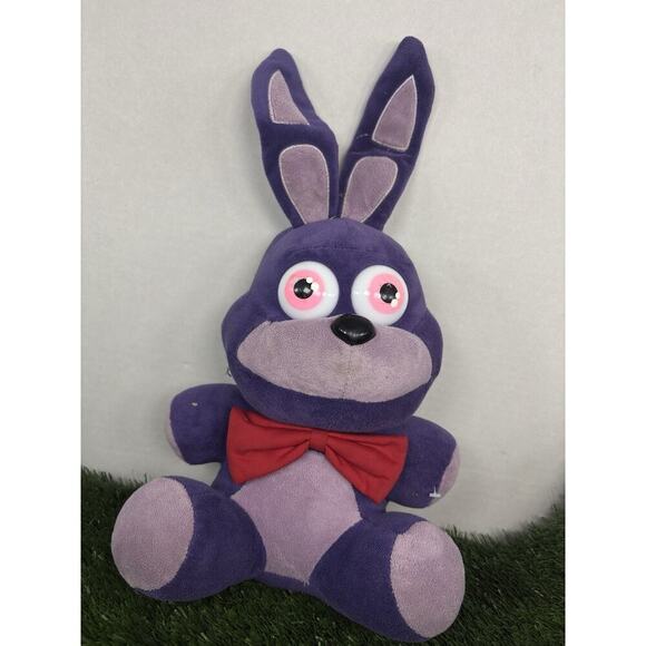 Five Nights At Freddy's Bonnie Plush Stuffed Animal Toy Purple Rabbit FNAF - Picture 1 of 6